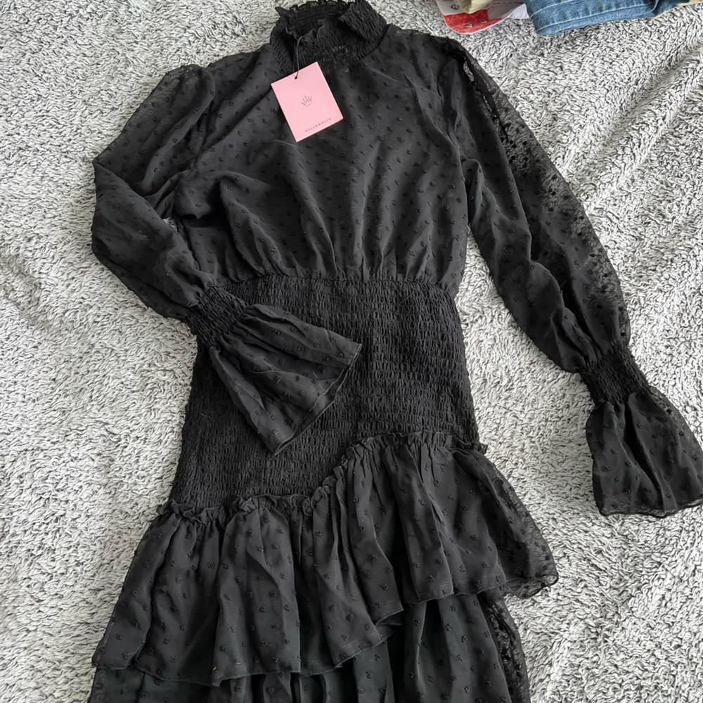 NWT Hello Molly Don’t Take It Personal Dress Black